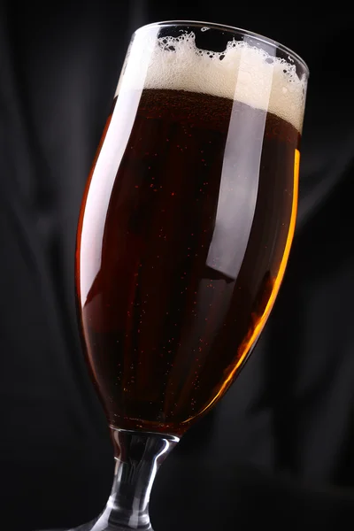 Glas av amber ale — Stockfoto