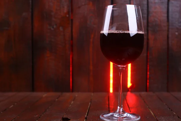 Red wine glass — Stock Photo, Image