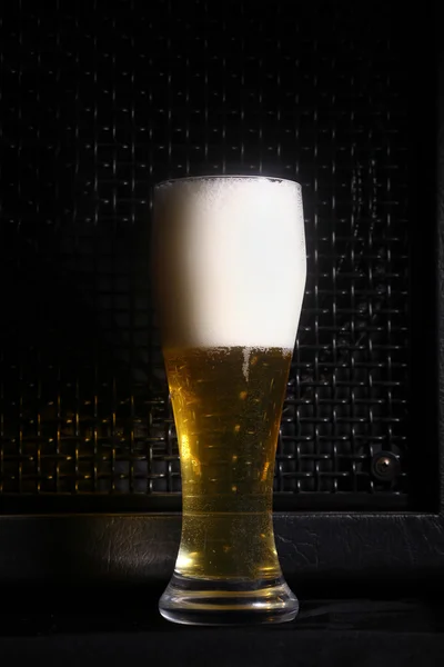 Cerveja e música — Fotografia de Stock