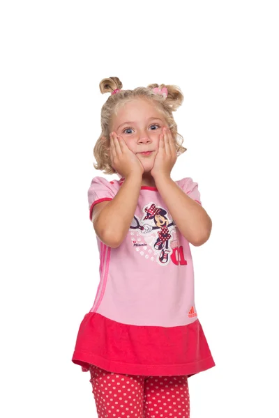 Cute little girl — Stock Photo, Image