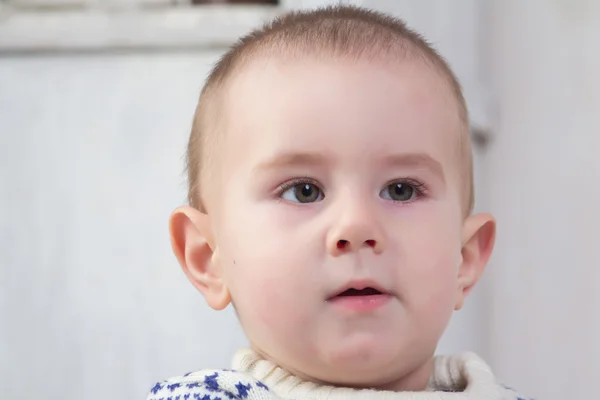 Baby boy cute face — Stock Photo, Image