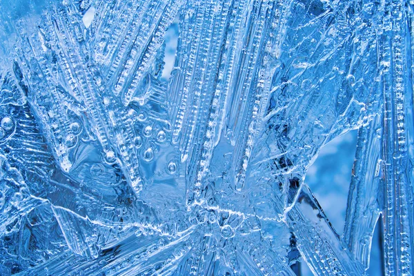 Blue Ice background — Stock Photo, Image