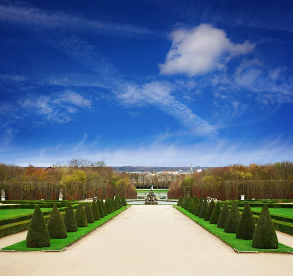 Královského parku ve Versailles — Stock fotografie