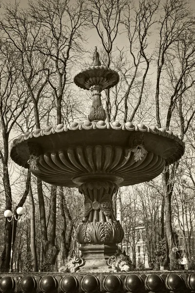 Fontein in het mariinsky park — Stockfoto