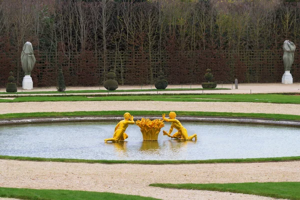 Zlatá fontána Versailles — Stock fotografie