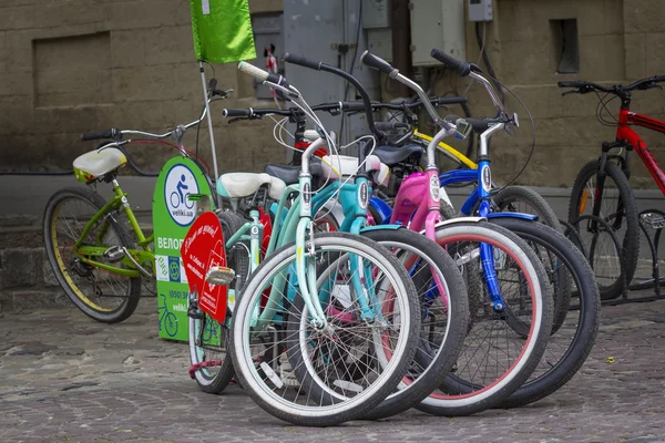 Noleggio biciclette — Foto Stock