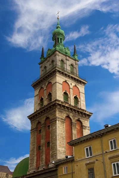 Iglesia de la Asunción en Lviv — Foto de Stock