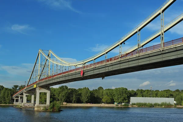 Ponte Trukhahiv em Kiev — Fotografia de Stock