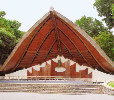 Parkta sahne