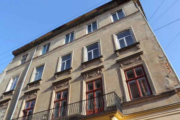 Oude gebouw in Lviv — Stockfoto