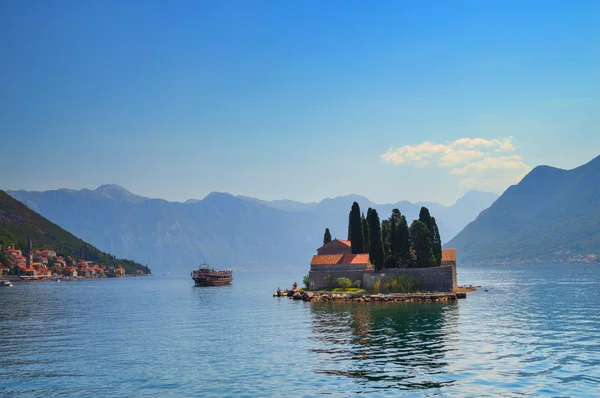 Isola di San Giorgio in Montenegro — Foto Stock