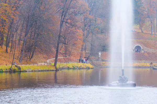 福菲伊夫卡公园的喷泉 — 图库照片