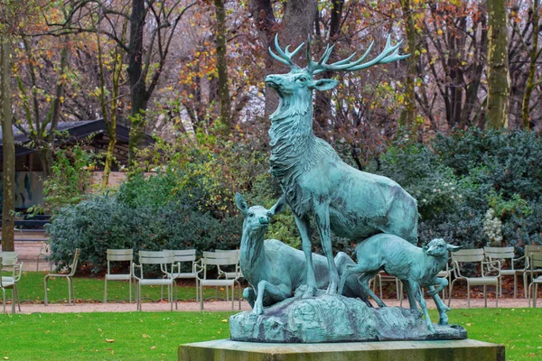 Statue von Hirschen — Stockfoto