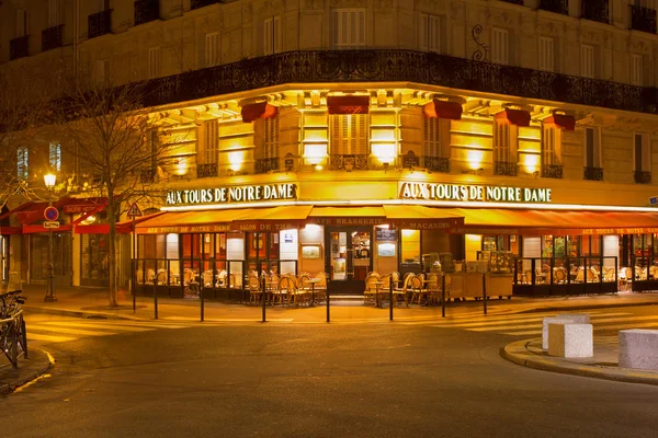 Aux Tours Restaurante De Notre Dame —  Fotos de Stock