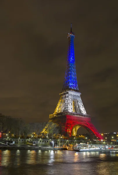 Eiffelturm in Farben — Stockfoto