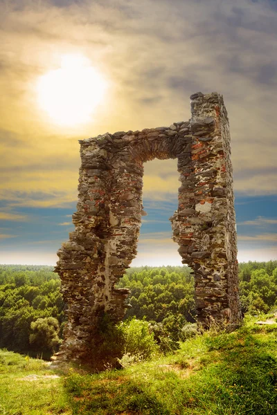 Rovine del castello — Foto Stock