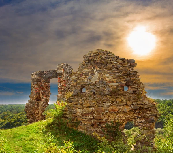 A vár romjai — Stock Fotó