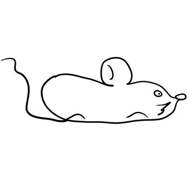 Fare beyaz arkaplan resimlerini çiz.