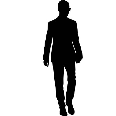 Beyaz arka planda kravatı olan takım elbiseli bir iş adamı..