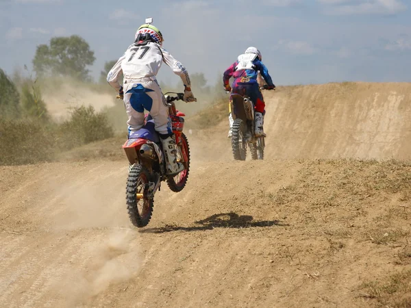 Rider neemt deel aan de ronde — Stockfoto