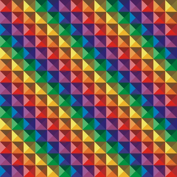 抽象彩色几何形状马赛克背景。矢量图 — 图库矢量图片