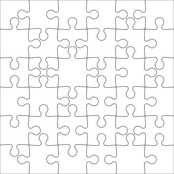Hintergrund Vektor Illustration Puzzle. — Stockvektor