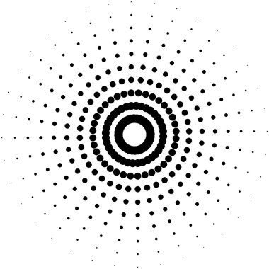 Yarı ton nokta arka plan. Vektör çizim