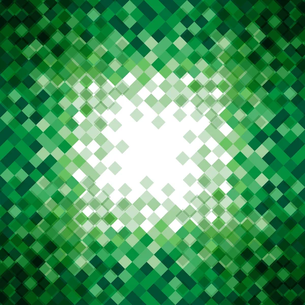 Abstrato triângulo verde elemento de design de fundo mosaico. Vetor — Vetor de Stock