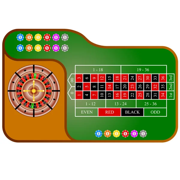 Craps table Vector Art Stock Images | Depositphotos