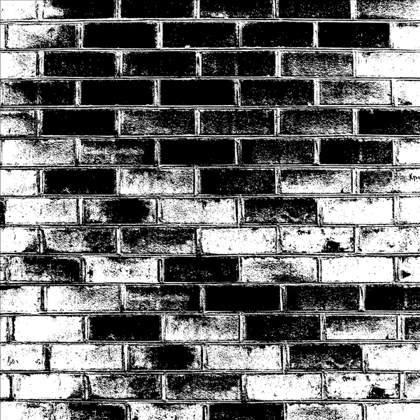 Ziegelwand des Hauses, mit den Linien des Mauerwerkes der Lösung. v — Stockvektor