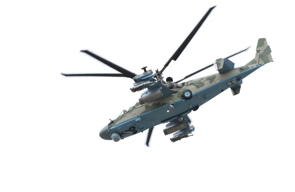 Russische helikopter Ka-52 alligator. — Stockfoto