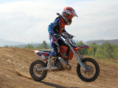 Arseniev, Rusya Federasyonu - Ağustos 30: T turda binici katılır