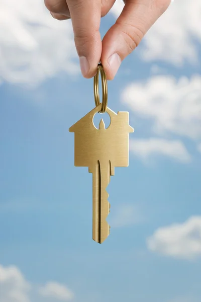 Key to a dream house — Zdjęcie stockowe