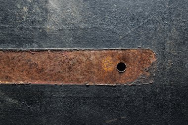 Grunge, paslı metal doku, arka plan kopya alanı ile