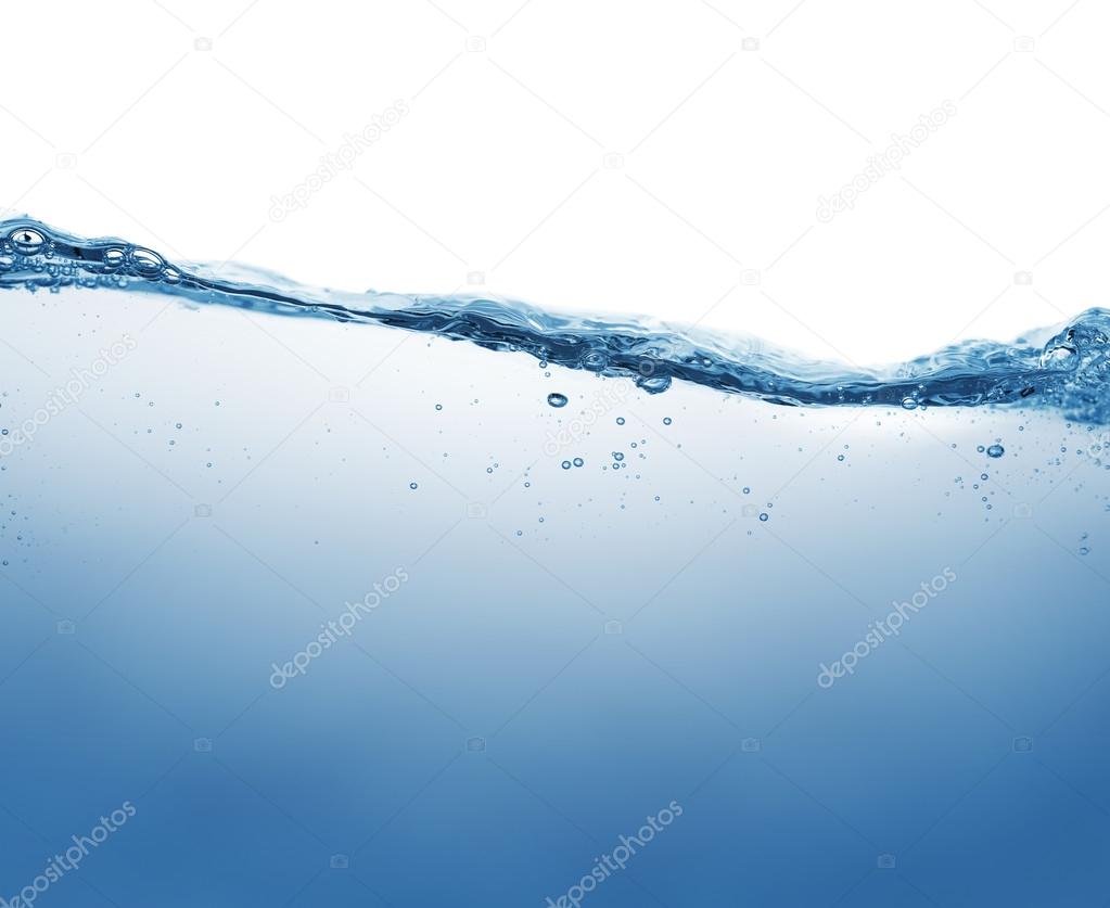 Water surface isolated