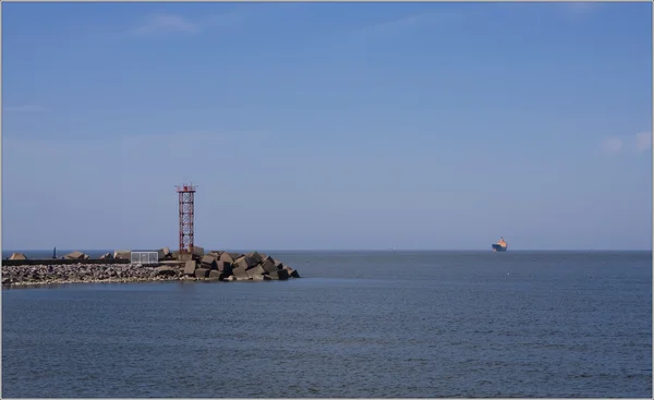 Ferry in Zweden eilanden — Stockfoto