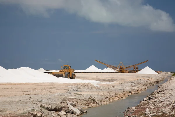 Salt mining work — Stock Photo, Image