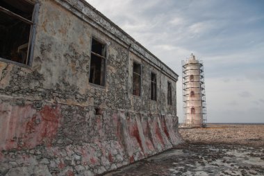 eski deniz feneri Karayipler beach