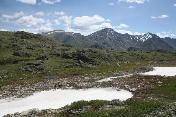 Altay bölgesi Rusya dağ manzaraları — Stok fotoğraf