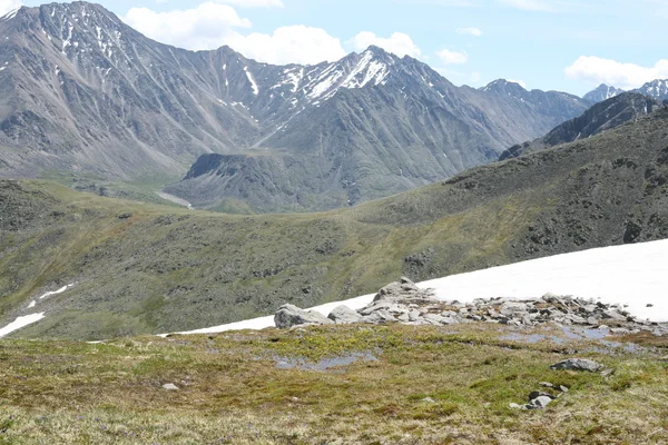 Altay bölgesi Rusya dağ manzaraları — Stok fotoğraf