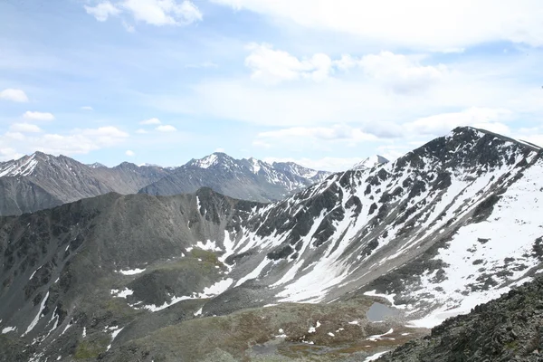 Altay bölgesi Rusya dağ manzaraları — Stok fotoğraf