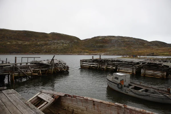 Murmansk Rússia Norte região abandonada Federação Russa — Fotografia de Stock