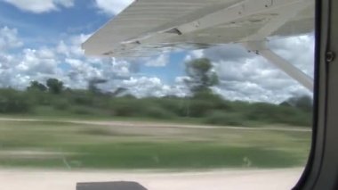 Kenya Botsvana Savannah Afrika hava uçak 