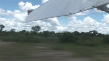 Kenya Botsvana Savannah Afrika hava uçak 