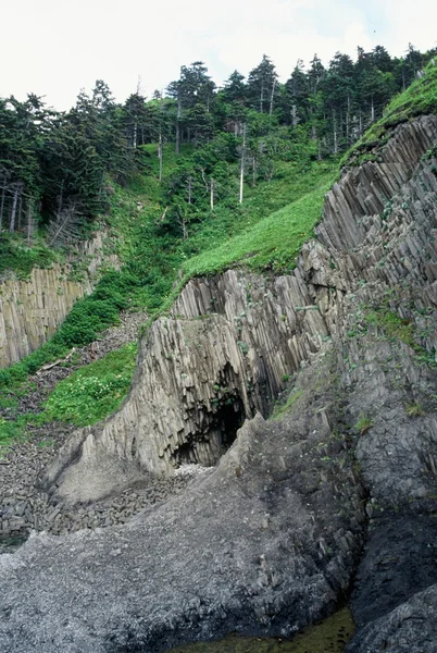 Kunasir Kurils островів порід Росії — стокове фото