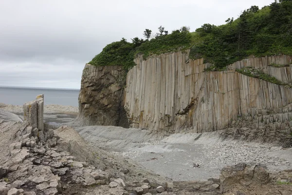 Kunasir Iles Kurdes Rochers Russie — Photo