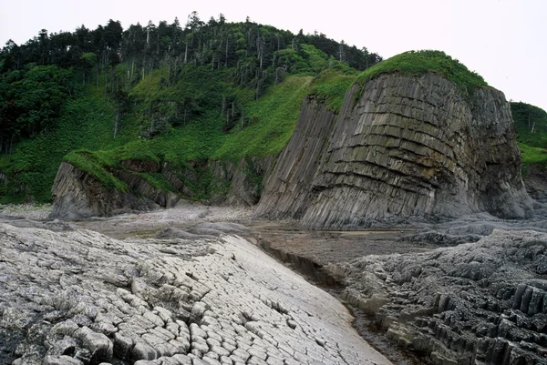 Kunasir Kurils islas Rocas Rusia — Foto de Stock