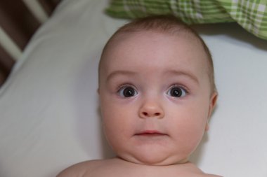 Çok güzel bir bebek çocuk