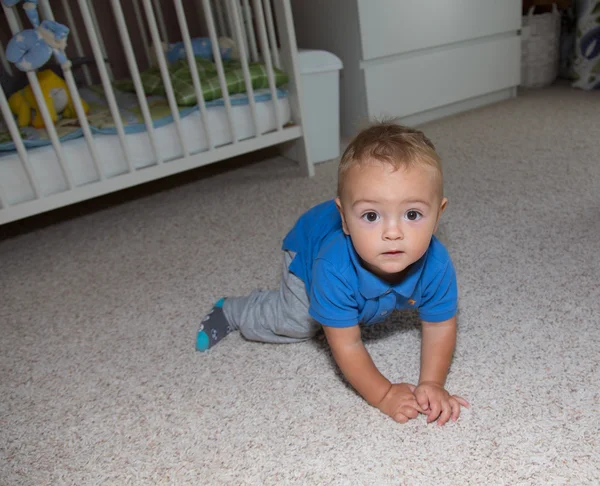 Pretty little baby boy — Stock Photo, Image