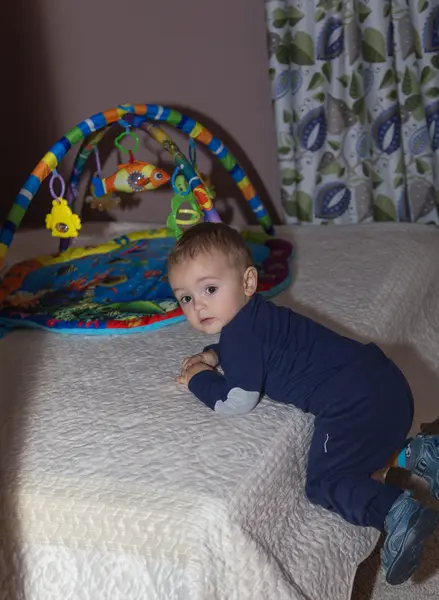 Pretty little baby boy — Stock Photo, Image